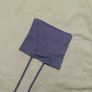 Urban Outfitters purple tube top
